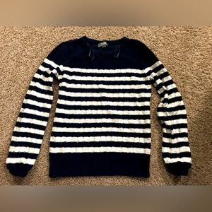 Belle by Belldini cotton striped sweater